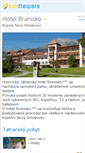 Mobile Screenshot of hotel-branisko-novy-smokovec.com